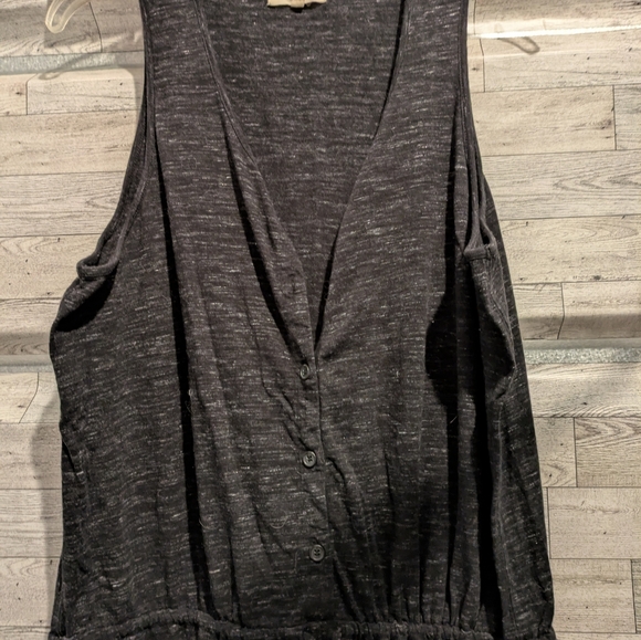 Madewell Black Sleeveless Jumpsuit Size Large - Picture 5 of 9